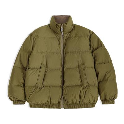 马登工装白鸭绒双面穿百搭羽绒服