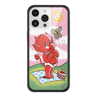Wildflow小天使手机壳小猫小羊适用苹果iPhone17ProMax硬壳16全包15硅胶14防摔欧美wf保护套华强北高版本