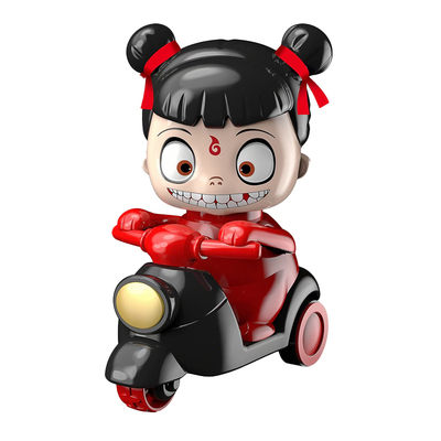 2025儿童爆款玩具车儿童哪吒按压式小汽车男女孩1到3岁惯性回力车