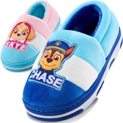 汪汪队冬季包跟保暖小孩软底棉鞋