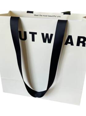 服装店手提纸袋女装购物袋印logo