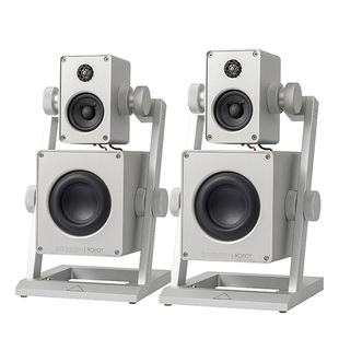 BRZHIFI ROBOT-350X参考高文机器人铝合金三分频发烧无源书架音箱