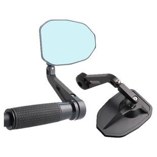 凯旋765/RS改装手把镜车把反光镜Trident660后视镜纯铜端子凸面镜