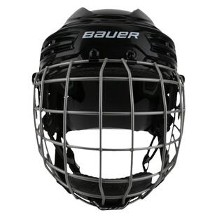 bauer/鲍尔IMS5.0冰球头盔宽版曲棍球头部护具滑冰保护帽带面罩