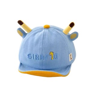 婴儿帽子春秋季新款鸭舌帽男童女童男宝宝棒球帽男孩秋冬季婴幼儿