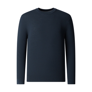 SHANSHAN杉杉长袖针织衫男款2025春秋新款T恤男商务上衣男爸爸装