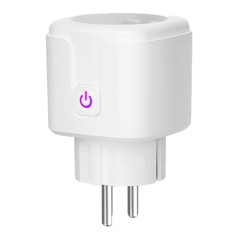wifi智能16A插座欧规插头带电量计量语音手机远程操控