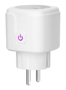 wifi智能16A插座欧规插头带电量计量语音手机远程操控