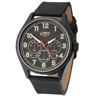 英国LIMIT空军手表大气潮搭男士粗犷多功能礼物