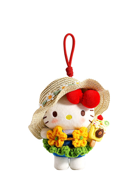 可爱hellokitty包包挂件毛绒公仔