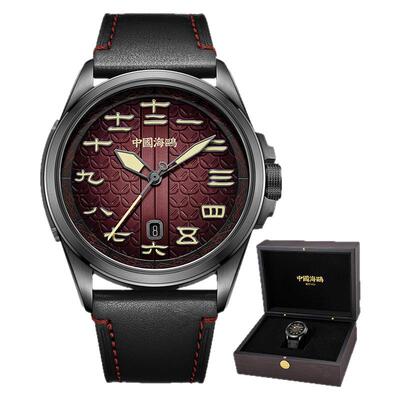 海鸥表复古机械手表大汉雄风骠骑将军自动机械手表男士腕表1058H