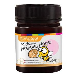 澳大利亚直邮Spring Leaf绿芙儿童麦卢卡蜂蜜滋养250ml天然养胃