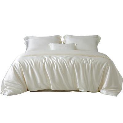 银桑INESANCE22姆米真丝面料6A级双宫茧蚕丝被子春秋四季被芯高奢