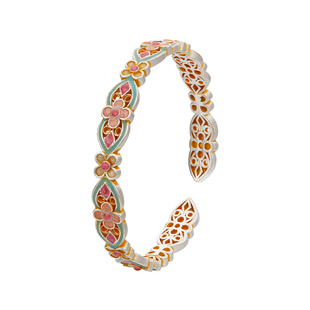 顺庆银楼S999纯银栖春项链葫芦足银新中式国潮民族风送女友礼物