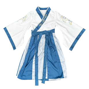 国学服装儿童汉服男青少年十岁成长礼服装诗歌经典诵读演出服古装