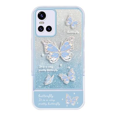 vivos10e手机壳闪粉蝴蝶