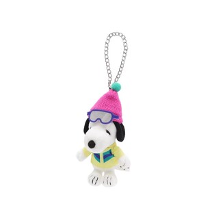 日本usj环球影城正版滑雪史努比公仔玩偶娃娃毛绒包包挂件小挂饰