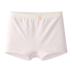 猫人a类女童内裤纯棉100全棉儿童平角女大童宝宝不夹屁屁四角短裤