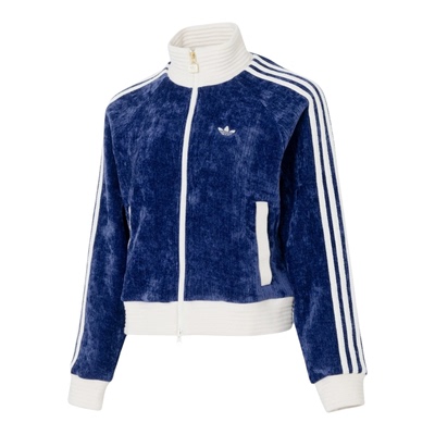 正品阿迪达斯外套女潮服三条纹