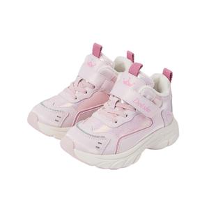 笛莎官方童装女童加绒运动鞋冬季新款女孩中大童休闲鞋子老爹鞋