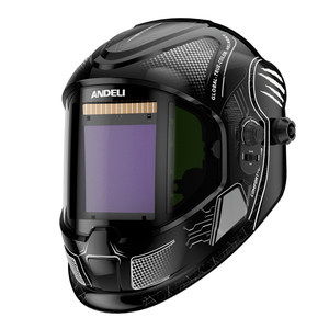 安德利头戴式自动变光焊帽电焊面罩焊工氩弧焊专用电焊机防护焊帽