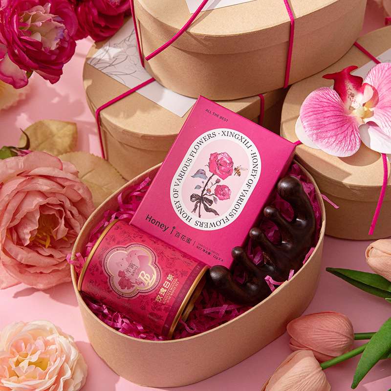 牛皮纸盒伴手礼天地高级商务礼品小套装盖客户实用送感成品礼品