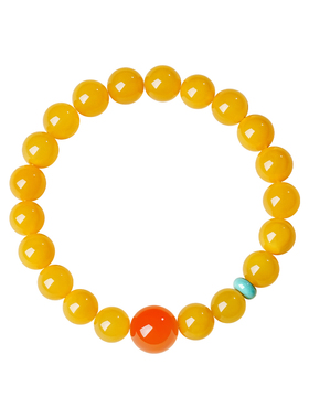 宫里上新天然正品蜜蜡手串