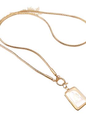 泰伽钛钢龙骨项链男女