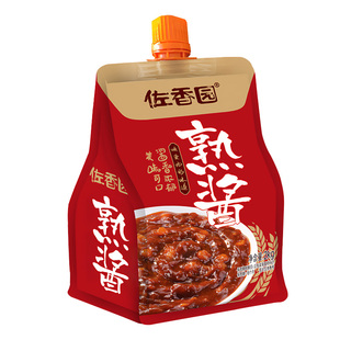 佐香园熟酱黄豆酱5袋装正宗东北大酱家用农家酱葱蘸酱调味豆瓣酱