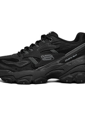 Skechers斯凯奇 Sparta-Max 户外运动 网布织物合成革 低帮跑步鞋