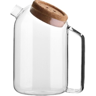 木笙玻璃凉水壶客厅水杯茶壶套装柠檬冷水壶家用冷泡壶大容量扎壶