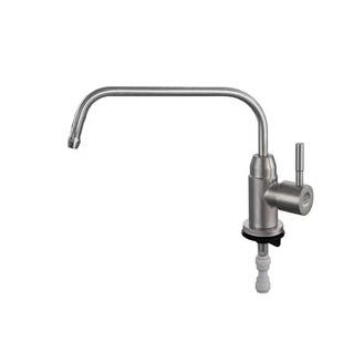 304不锈钢矮款单冷纯净水龙头净水器2分4分直饮水家用内开窗通用