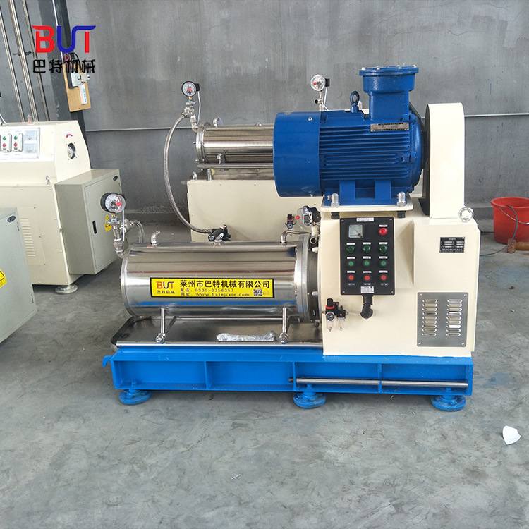 50升卧式砂磨机 流体涂料涂料染料油漆油墨研磨 陶瓷锆砂磨机