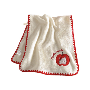 可爱毛巾2025新款非全棉珊瑚绒吸水速干不掉毛儿童洗澡用洗脸面巾