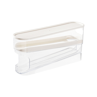 创意滚动式鸡蛋收纳盒冰箱专用双开门冰箱侧门收纳架塑料保鲜蛋托