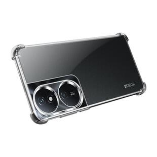 适用于荣耀畅玩50Plus手机壳全透明简约个性防摔气囊保护套畅玩50超薄高清畅玩50M硅胶壳honor镜头全包手机套