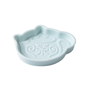 围炉冰茶煮配件茶水果碟盘小精致陶瓷小果盘零食盘高级中式茶点盘