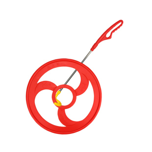 儿童滚铁环塑料风火轮铁环滚铁圈感统训练活动器材幼儿园游戏道具