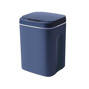 全自动智能感应垃圾桶家用换袋带盖防水客厅厨卫米白轻奢大号纸篓