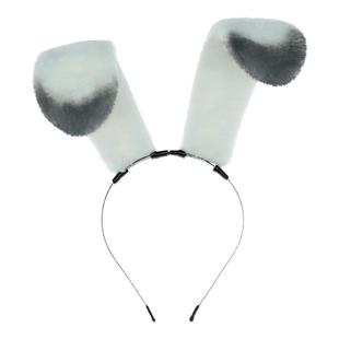 恋与深空沈星回cos星星北极兔耳朵执事守则二次元头饰毛绒兽耳