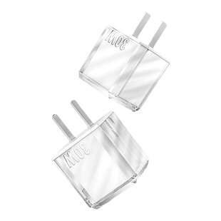 美国TGVI'S快充头pd30w充电器快充头适用于ipad平板闪充器pro小冰块个性透明插头数据线