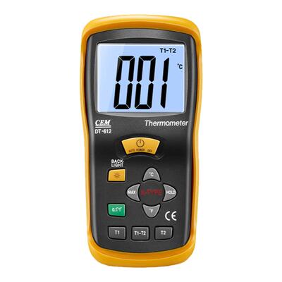 cem高精度k型面模dt-612测温仪表