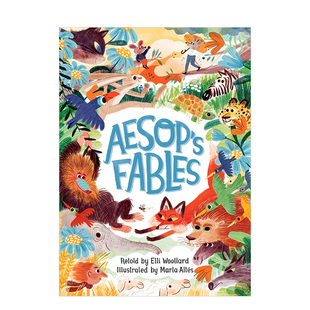 【现货】Aesops Fables 伊索寓言 插画家Marta Altes 英文原版儿童绘本书籍进口