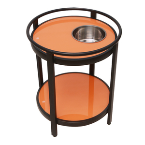 新款包邮麻将机带烟灰缸防水防烫小茶几桌棋牌室茶楼茶水架茶水台