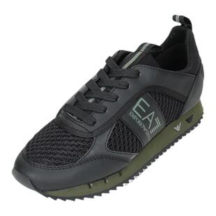 【甄品精选】EA7阿玛尼 男士网眼系带休闲运动鞋X8X027 XK050