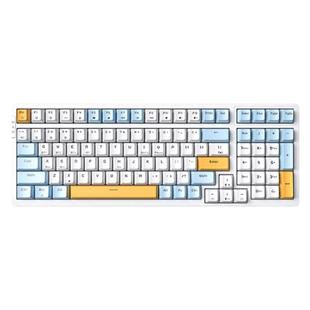 森松尼无线机械键盘游戏办公三模客制化热拔插轴宏98键GasketJ90
