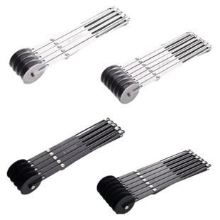 三能5轮7连滚刀切面团分块不沾丹酥皮开酥披萨多轮刀分割器SN4224