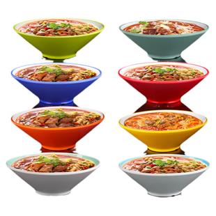 北欧面碗商用面馆专用碗密胺餐具仿瓷米线螺蛳粉碗冒菜碗麻辣烫碗