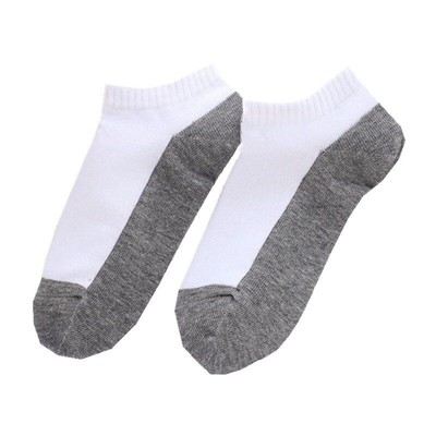 大时代学生袜子纯棉秋冬薄款男童白色中筒袜儿童袜纯白色女童短袜