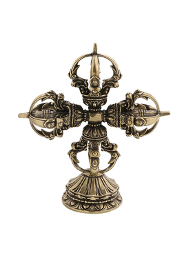 15cm大号十字金刚杵摆件藏风吊坠